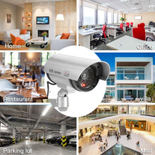 Load image into Gallery viewer, Fake Camera CCTV Surveillance System with LED Red Flashing Light