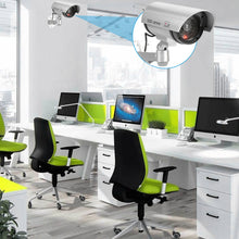 Load image into Gallery viewer, Fake Camera CCTV Surveillance System with LED Red Flashing Light