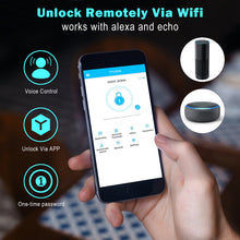Load image into Gallery viewer, FITNATE Keyless Smart Fingerprint Lock Bluetooth Digital Code Door Deadbolt Lock with Keypad