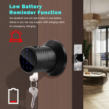 Load image into Gallery viewer, FITNATE Keyless Smart Fingerprint Lock Bluetooth Digital Code Door Deadbolt Lock with Keypad