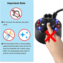 Load image into Gallery viewer, FITNATE 350ml/H Ultrasonic Mist Maker Fogger Metal Atomizer with Removable Splash Guard for Water Fountain Pond Pot Rockery Sink