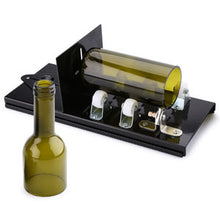 Load image into Gallery viewer, Fixm Glass Bottle Cutter Upgraded Version, Round, Square Bottles and Bottlenecks, Suitable for Bottles of Wine, Beer, Whisky, Champagne, Water and Soda(Black)