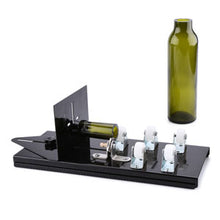 Load image into Gallery viewer, Fixm Glass Bottle Cutter Upgraded Version, Round, Square Bottles and Bottlenecks, Suitable for Bottles of Wine, Beer, Whisky, Champagne, Water and Soda(Black)