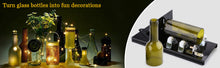 Load image into Gallery viewer, Fixm Glass Bottle Cutter Upgraded Version, Round, Square Bottles and Bottlenecks, Suitable for Bottles of Wine, Beer, Whisky, Champagne, Water and Soda(Black)