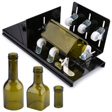 Load image into Gallery viewer, Fixm Glass Bottle Cutter Upgraded Version, Round, Square Bottles and Bottlenecks, Suitable for Bottles of Wine, Beer, Whisky, Champagne, Water and Soda(Black)