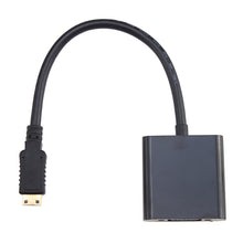Load image into Gallery viewer, AGPtek 1080P Mini HDMI to VGA Female Video Cable Converter for PC DVD HDTV