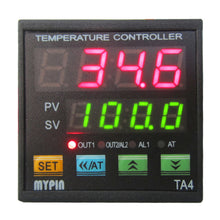 Load image into Gallery viewer, Dual Digital F/C PID Temperature Control Controller SSR (2 Alarms)