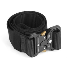 Load image into Gallery viewer, Men's Tactical Belt, Odoland 1.7"/4.3cm Adjustable Heavy Duty Nylon Webbing Army Solider, Quick Release Military Belt Utility Riggers Belt for Police, Security, Law Enforcement & Outdoor ( Length: 49") - 3 Colors
