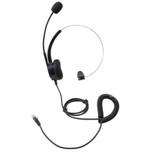 Load image into Gallery viewer, AGPtek Call Center Dialpad Headset Telephone with Tone Dial Key Pad & REDIAL