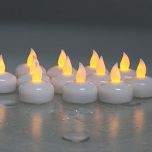 Load image into Gallery viewer, AGPtek Lot 12 LED Floating Tea Waterproof Wedding Party Floral Decoration flameless Candle