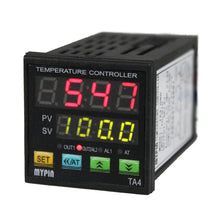 Load image into Gallery viewer, DIN 1/16 TA4-RNR AC/DC Digital PID Temperature Controller Dual Display 1 Alarm