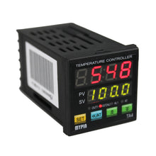 Load image into Gallery viewer, DIN 1/16 TA4-RNR AC/DC Digital PID Temperature Controller Dual Display 1 Alarm
