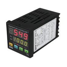 Load image into Gallery viewer, DIN 1/16 TA4-RNR AC/DC Digital PID Temperature Controller Dual Display 1 Alarm