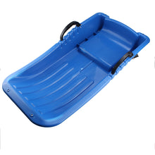 Load image into Gallery viewer, wadeo Winter Durable Plastic Snow Sled Boat Shape Snow Sledge Outdoor for Kids