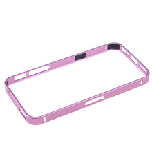 Load image into Gallery viewer, Ultra-thin 0.7mm Aluminum Metal Bumper Case Bezel Frame Pink for iPhone 5S 5G 5 No Screw Needed