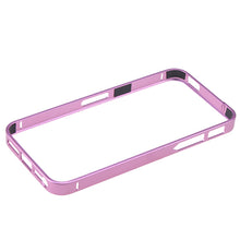 Load image into Gallery viewer, Ultra-thin 0.7mm Aluminum Metal Bumper Case Bezel Frame Pink for iPhone 5S 5G 5 No Screw Needed