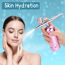Load image into Gallery viewer, AGPtEK Airbrush Spray Pen Mini Air Compressor USB Rechargeable Makeup Portable Pink