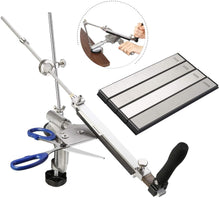 Load image into Gallery viewer, Kitchen Chef Knife Sharpener Fixed Rotation Angle with 4 Whetstones