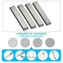 Load image into Gallery viewer, Kitchen Chef Knife Sharpener Fixed Rotation Angle with 4 Whetstones