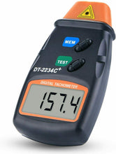 Load image into Gallery viewer, AGPtek Professional Digital Laser Photo Tachometer Non Contact RPM Tach Auto
