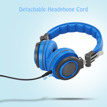 Load image into Gallery viewer, Kids Headphones over Ear Wired Headsets with 85dB Volume Limit Adjustable Foldable
