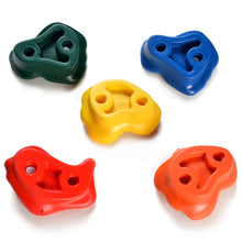 Load image into Gallery viewer, 20x Climbing Wall Holds 40x T-nut Bolt Rock Wall Indoor Outdoor Playground Set