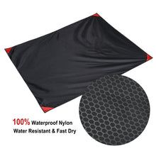 Load image into Gallery viewer, Packable beach Blanket Pocket Size water resistant Picnic Blanket Camping Lightweight