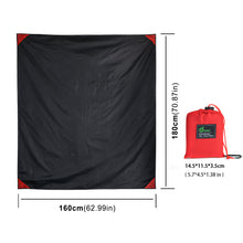 Load image into Gallery viewer, Packable beach Blanket Pocket Size water resistant Picnic Blanket Camping Lightweight