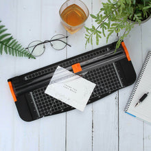 Load image into Gallery viewer, 12" A4 Paper Trimmer Cutter Scrap Booking Tool Safeguard Guillotine Page