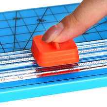 Load image into Gallery viewer, AGPTEK 12" A4 Paper Trimmer Cutter Picture Cutting Label Design Photos Blue