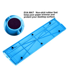 Load image into Gallery viewer, AGPTEK 12" A4 Paper Trimmer Cutter Picture Cutting Label Design Photos Blue