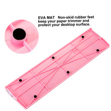 Load image into Gallery viewer, AGPTEK 12" A4 Paper Trimmer Cutter Picture Cutting Label Design Photos Pink