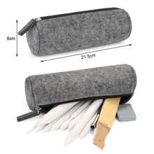 Load image into Gallery viewer, Sketch Drawing Tools Blending Stumps Set Sandpaper Pencil Sharpeners Erasers Bag