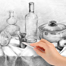 Load image into Gallery viewer, Sketch Drawing Tools Blending Stumps Set Sandpaper Pencil Sharpeners Erasers Bag