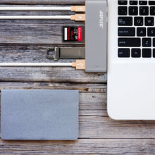 Load image into Gallery viewer, 6 in 1 Type-C USB-C Hub Adapter Dual USB 3.0 Port Thunderbolt 3 for MacBook Pro