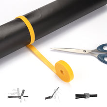 Load image into Gallery viewer, AGPtek 3 Rolls Fastening Cable Ties Reusable Nylon+20pcs Cable Straps Organizer