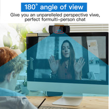 Load image into Gallery viewer, AGPTEK HD 1080P Webcam Auto Focusing Web Camera Cam W/ Microphone For PC Laptop Desktop