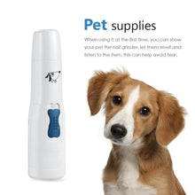 Load image into Gallery viewer, Pro Pet Dog Cat Nail Trimmer Grooming Tool Grinder Electric Clipper Kit