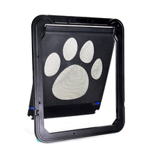 Load image into Gallery viewer, OWNPETS Pet Dog Screen Door Magnetic Flap Screen Automatic Lockable Gate 12*14in