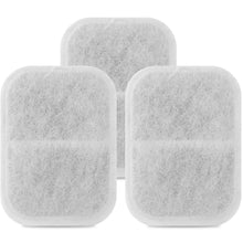 Load image into Gallery viewer, Ownpets Replacement Cotton Activated Carbon Filters for Cat Dog Pet Water Drinking Fountain 3 Pack