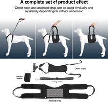 Load image into Gallery viewer, Size L Support Harness Set Adjustable Chest Sling Strap for Elderly Disable Dog
