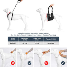 Load image into Gallery viewer, Size L Support Harness Set Adjustable Chest Sling Strap for Elderly Disable Dog