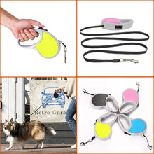 Load image into Gallery viewer, Blue 16ft Automatic Retractable Dog Cat Leashes Pet Collar Walking Lead Rope Outdoor