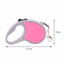 Load image into Gallery viewer, Blue 16ft Automatic Retractable Dog Cat Leashes Pet Collar Walking Lead Rope Outdoor