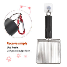 Load image into Gallery viewer, Metal Cat Litter Scoop Sifter Deep Shovel Scooper POO Cleaner Heavy Duty Tool