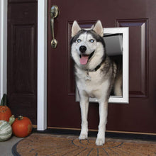 Load image into Gallery viewer, Ownpets Large Pet Door Dog Metal Magnetic Locking Flap Screen Gate Easy to Install Strong & Durable