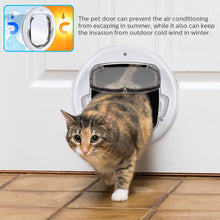Load image into Gallery viewer, Lightweight Flap Pet Door Cats Small Dogs Anti-Insects Quiet Magnet Locking Gate
