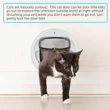 Load image into Gallery viewer, Lightweight Flap Pet Door Cats Small Dogs Anti-Insects Quiet Magnet Locking Gate