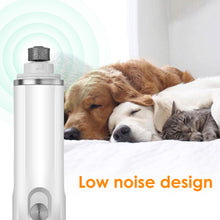Load image into Gallery viewer, OWNPETS Pet Nail Grinder Trimmer Dog Cat Rechargeable Electric Clipper Tool Kit