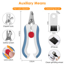 Load image into Gallery viewer, OWNPETS Pet Nail Grinder Trimmer Dog Cat Rechargeable Electric Clipper Tool Kit